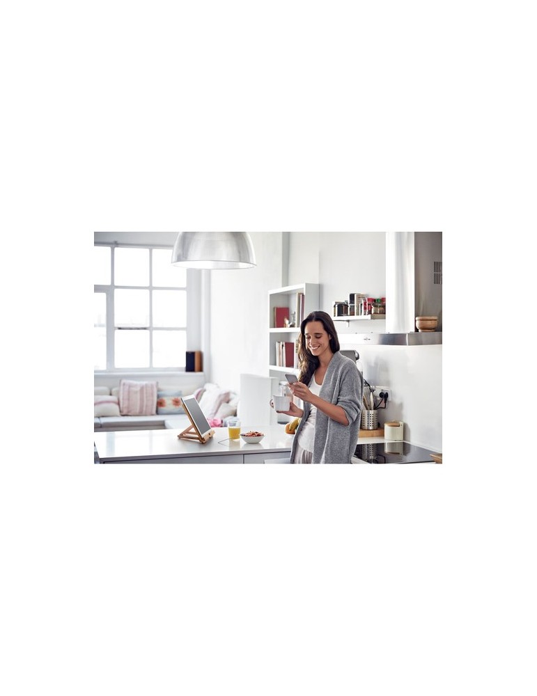 Support de bureau pratique en bambou - Accessoire Bureau