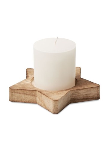Bougeoir personnalisé en étoile lotus - Décoration Maison Unique pas cher