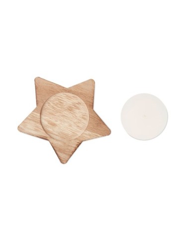 Bougeoir personnalisé en étoile lotus - Décoration Maison Unique pas cher 2