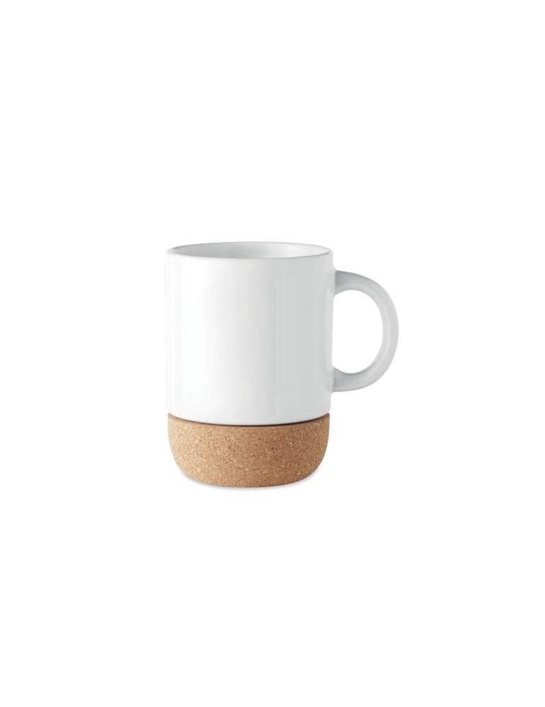 Tasse en céramique personnalisée avec base en liège - SUBCORK pas cher