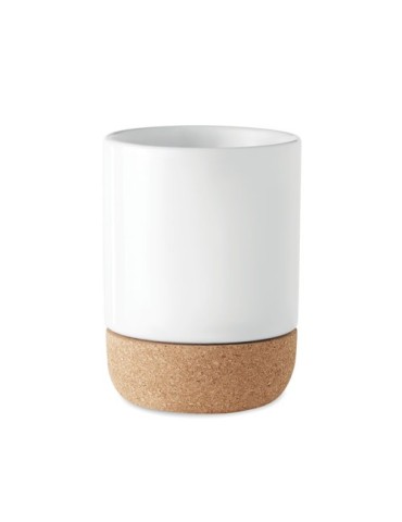 Tasse en céramique personnalisée avec base en liège - SUBCORK pas cher 2