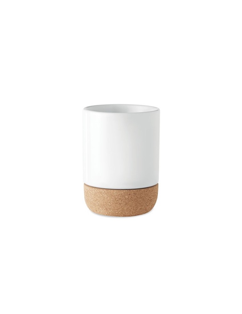 Tasse en céramique personnalisée avec base en liège - SUBCORK pas cher