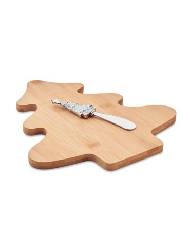 Set à Fromages en Bambou Personnalisé TREECHESSE - Élégance Naturelle