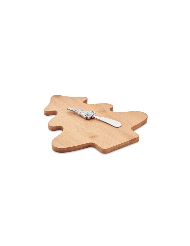 Set à Fromages en Bambou Personnalisé TREECHESSE - Élégance Naturelle