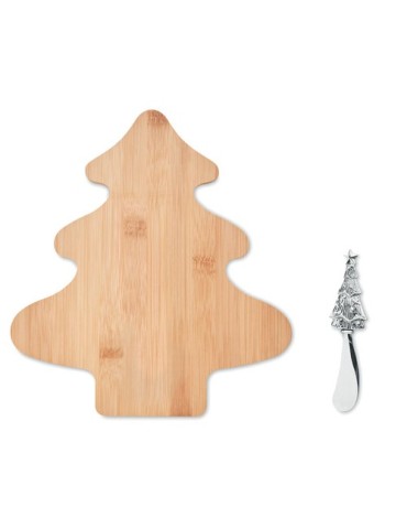 Set à Fromages en Bambou Personnalisé TREECHESSE - Élégance Naturelle 2