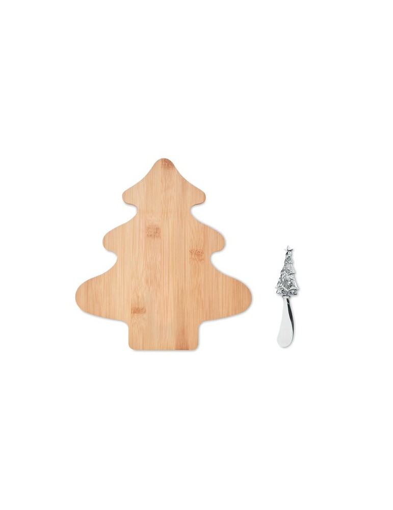 Set à Fromages en Bambou Personnalisé TREECHESSE - Élégance Naturelle