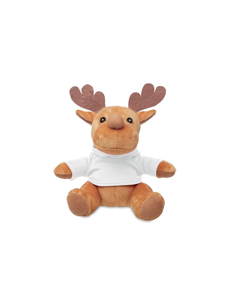 Renne en peluche Personnalisé RUDOLPH - Objet publicitaire unique
