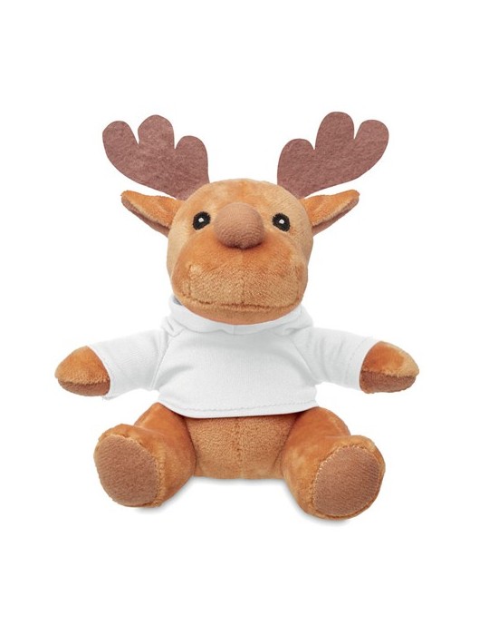 Renne en peluche Personnalisé RUDOLPH - Objet publicitaire unique