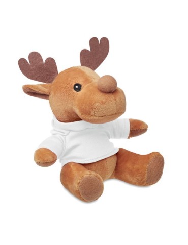 Renne en peluche Personnalisé RUDOLPH - Objet publicitaire unique 2