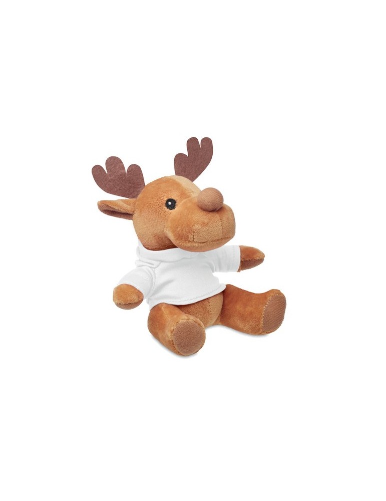 Renne en peluche Personnalisé RUDOLPH - Objet publicitaire unique
