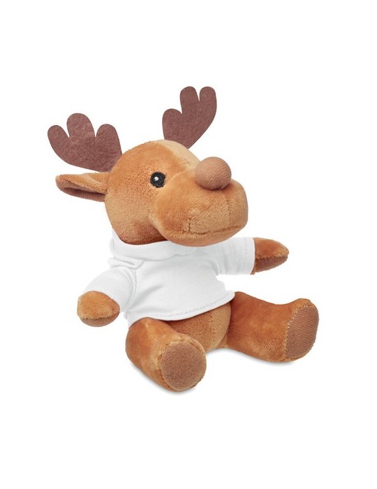 Renne en peluche Personnalisé RUDOLPH - Objet publicitaire unique