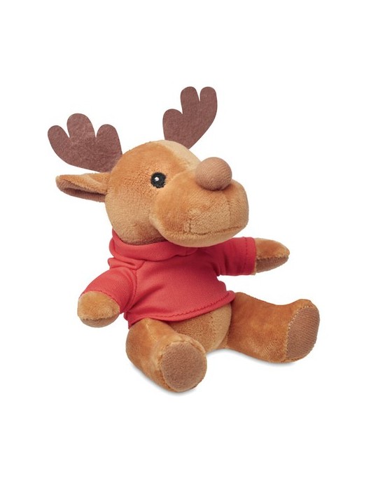 Renne en peluche Personnalisé RUDOLPH - Objet publicitaire unique