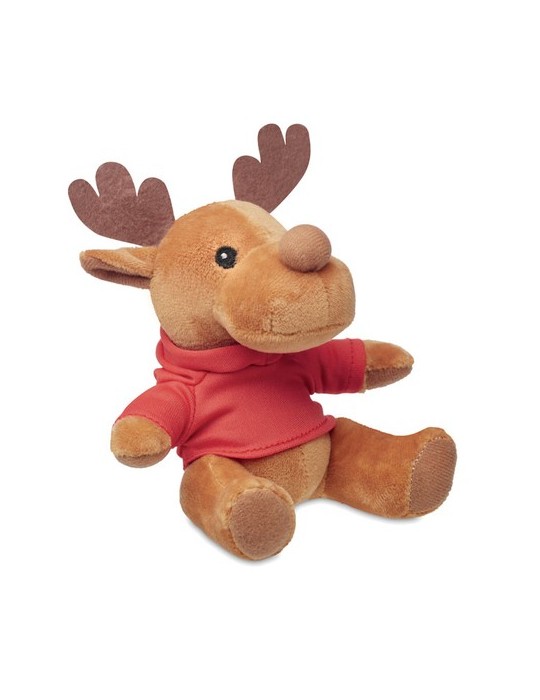Renne en peluche Personnalisé RUDOLPH - Objet publicitaire unique