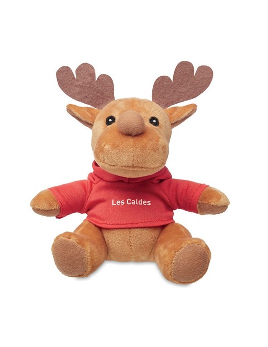 Renne en peluche Personnalisé RUDOLPH - Objet publicitaire unique