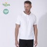 Polo Blanc Personnalisé Adulte MPS180 "Keya" Matières : coton Taille textile : L Couleurs : blanc accessoire événementiel unique