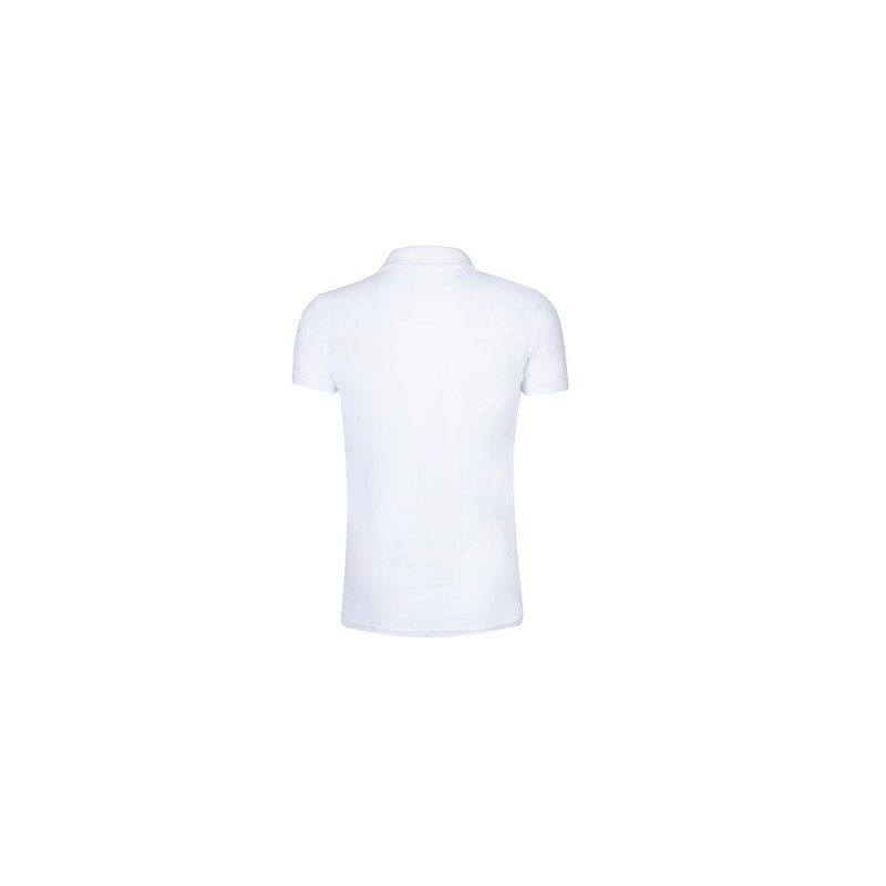 Polo Blanc Personnalisé Adulte MPS180 "Keya" Matières : coton Taille textile : L Couleurs : blanc cadeau collaborateur premium
