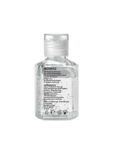 Gel nettoyant mains antibactérien pratique personnalisé 30ml pas cher 2