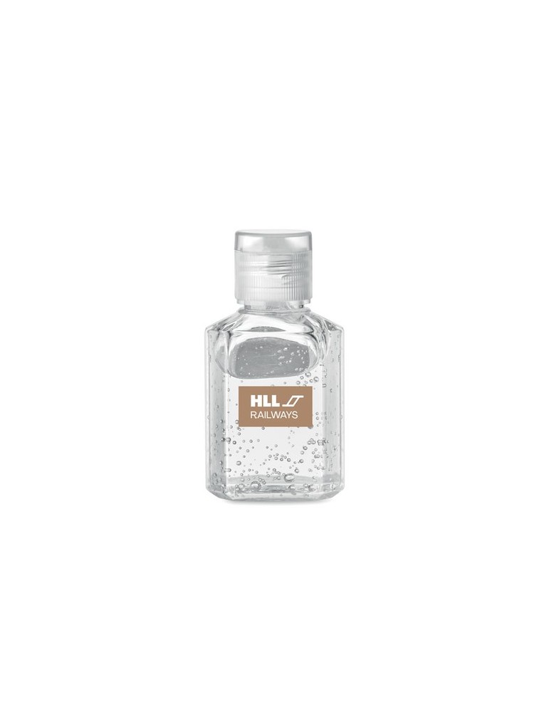 Gel nettoyant mains antibactérien pratique personnalisé 30ml pas cher