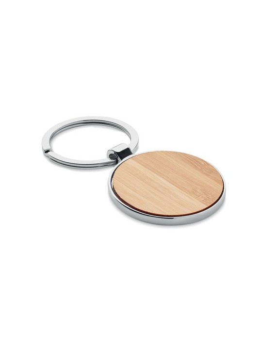 Porte-clés personnalisable en bambou BENDIGO