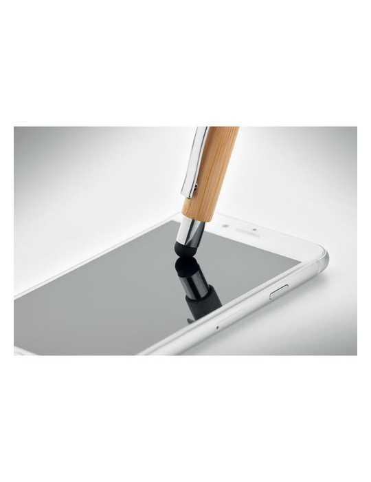Stylo publicitaire en bambou BAYBA - Cadeaux personnalisés