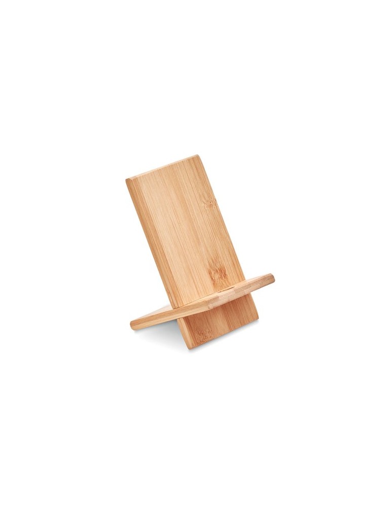 Support téléphone  en bambou WHIPPY - Pratique