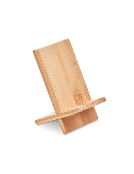 Support téléphone  en bambou WHIPPY - Pratique