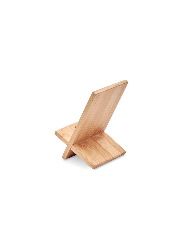 Support téléphone  en bambou WHIPPY - Pratique