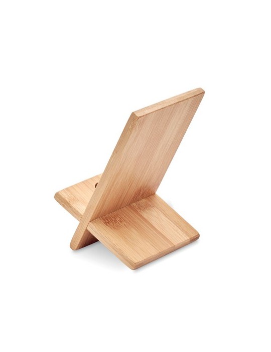 Support téléphone  en bambou WHIPPY - Pratique