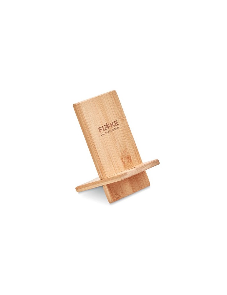Support téléphone  en bambou WHIPPY - Pratique