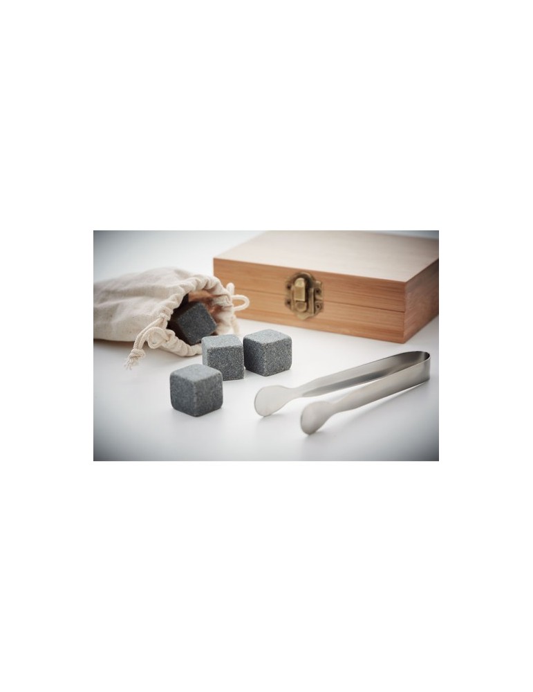 Cubes-glaçons en pierre personnalisés DUNDALK | Accessoires Bar pas cher