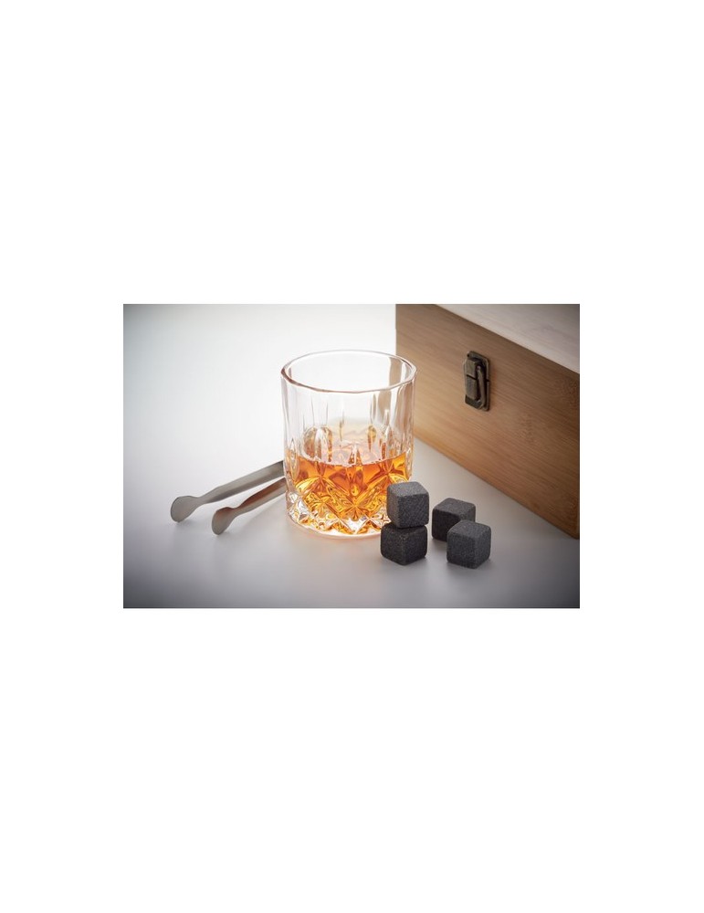 Set Whisky Personnalisé Bambou INVERNESS Élégance et Praticité pas cher