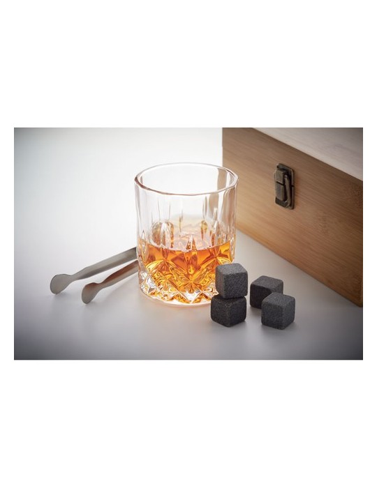 Set Whisky Personnalisé Bambou INVERNESS Élégance et Praticité pas cher