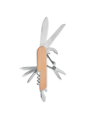 Couteau Multi Outils en Bambou Pratique LUCY LUX