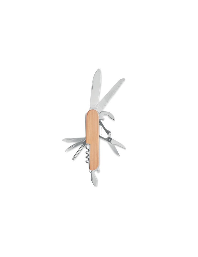 Couteau Multi Outils en Bambou Pratique LUCY LUX