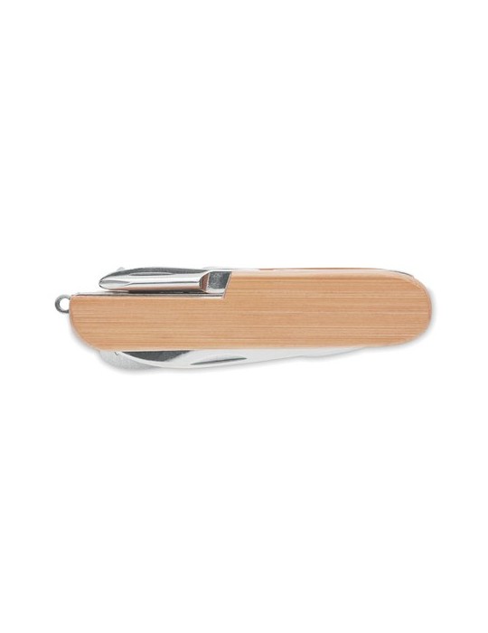 Couteau Multi Outils en Bambou Pratique LUCY LUX