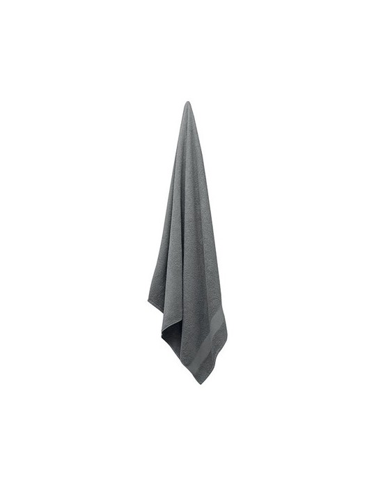 Serviette Éponge Coton Bio Personnalisée MERRY 180x100 cm pas cher