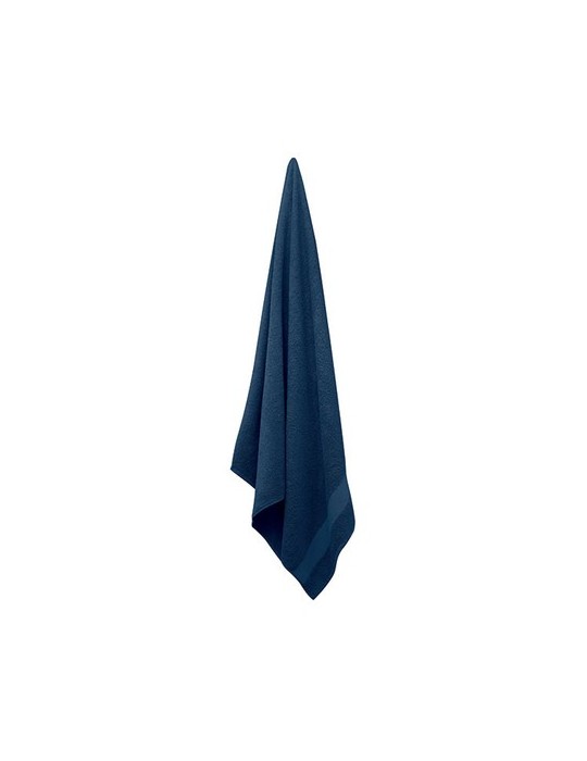 Serviette Éponge Coton Bio Personnalisée MERRY 180x100 cm pas cher
