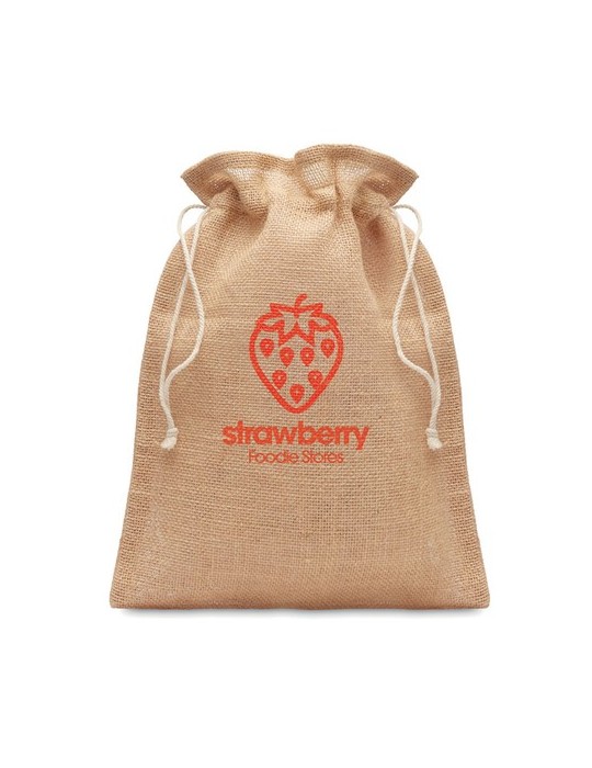 Sac Cadeau Personnalisé en Jute