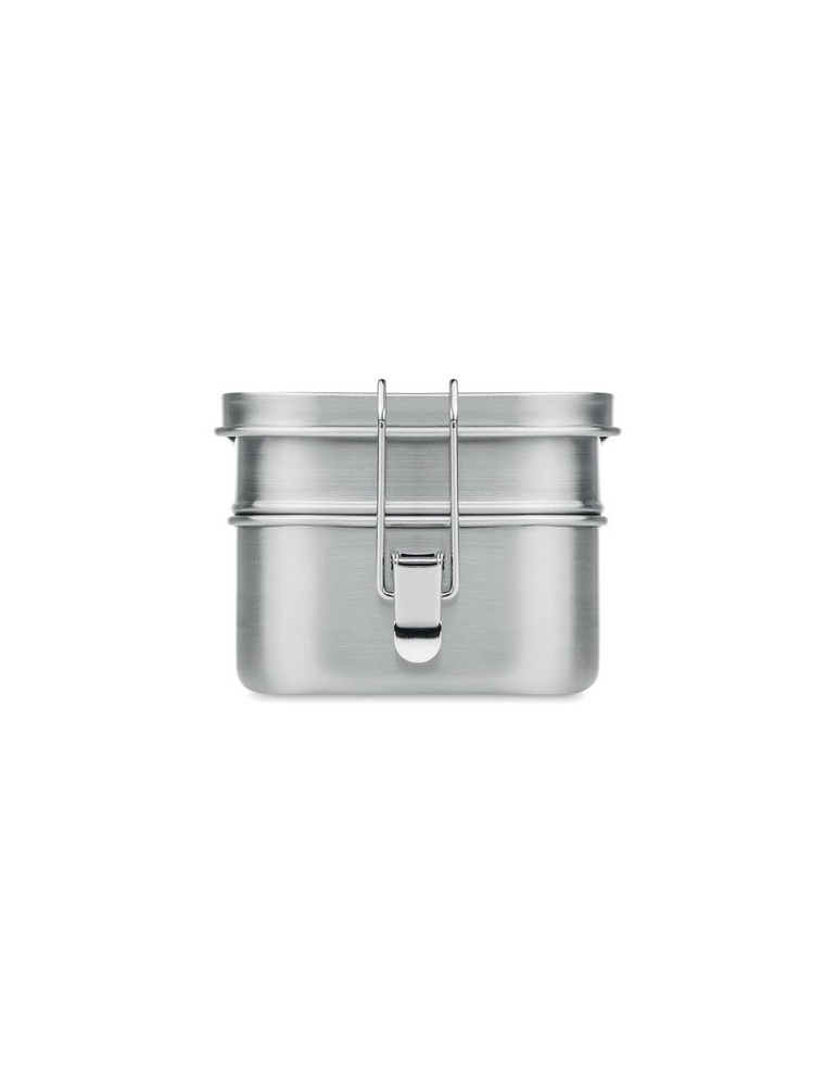 Boîte à Lunch Isotherme Personnalisée en Acier Inox DOUBLE CHAN pas cher