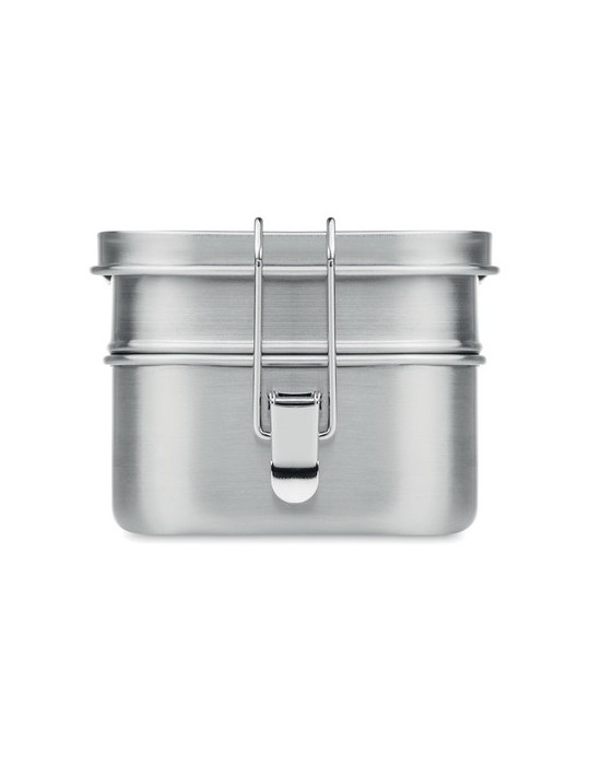 Boîte à Lunch Isotherme Personnalisée en Acier Inox DOUBLE CHAN pas cher
