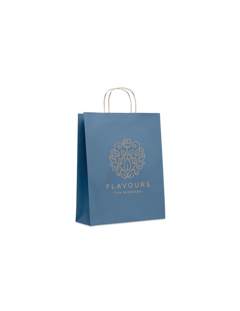 Sac en papier personnalisé | Objets publicitaires PAPER TONE L