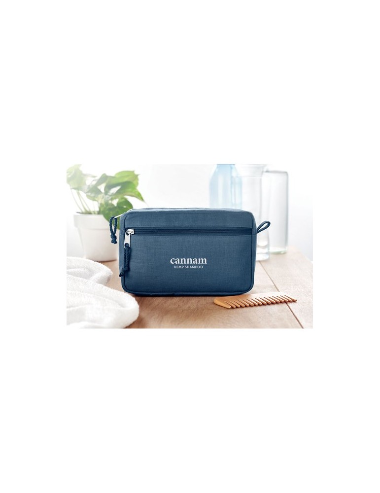 Trousse de toilette personnalisée en chanvre | NAIMA