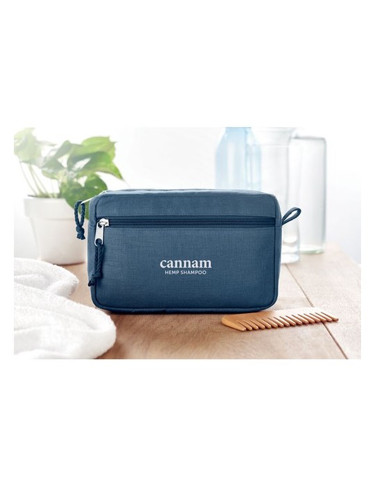Trousse de toilette personnalisée en chanvre | NAIMA