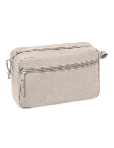 Trousse de toilette personnalisée en chanvre | NAIMA 2