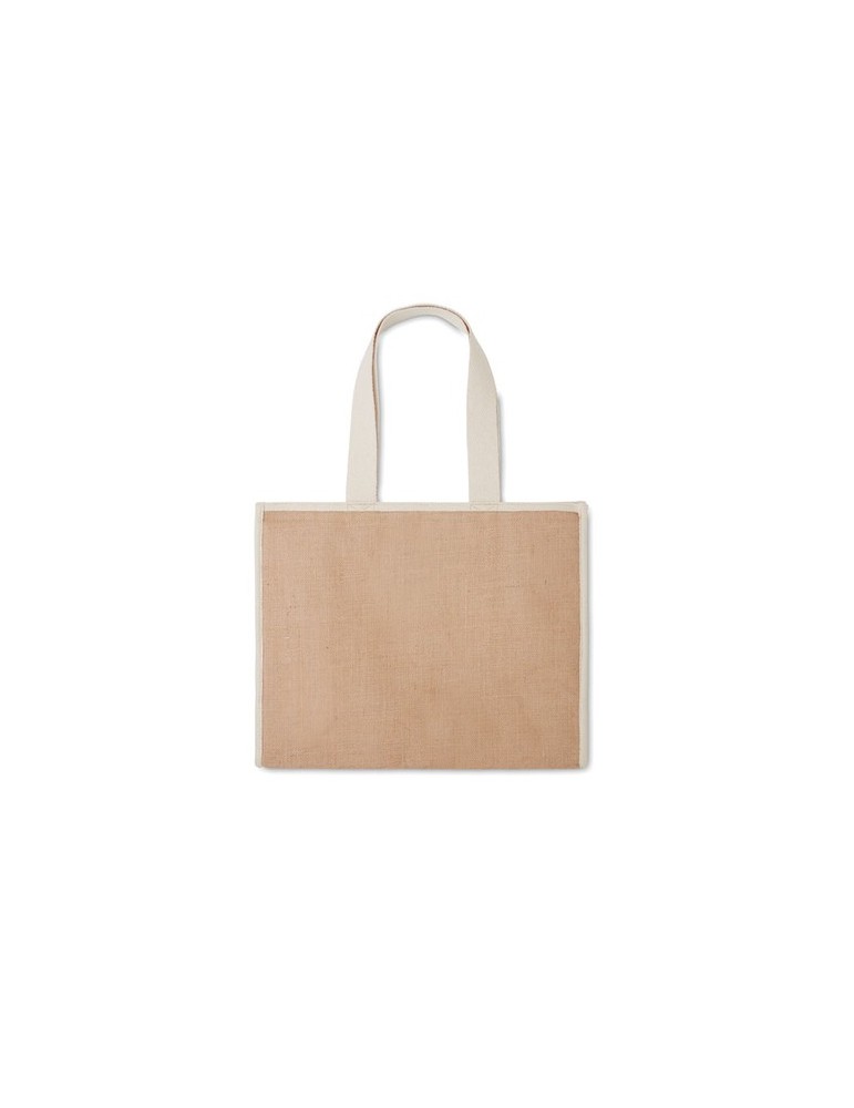 Sac shopping  en jute | Personnalisée pas cher CAMPO DE GELI