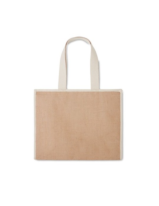 Sac shopping  en jute | Personnalisée pas cher CAMPO DE GELI