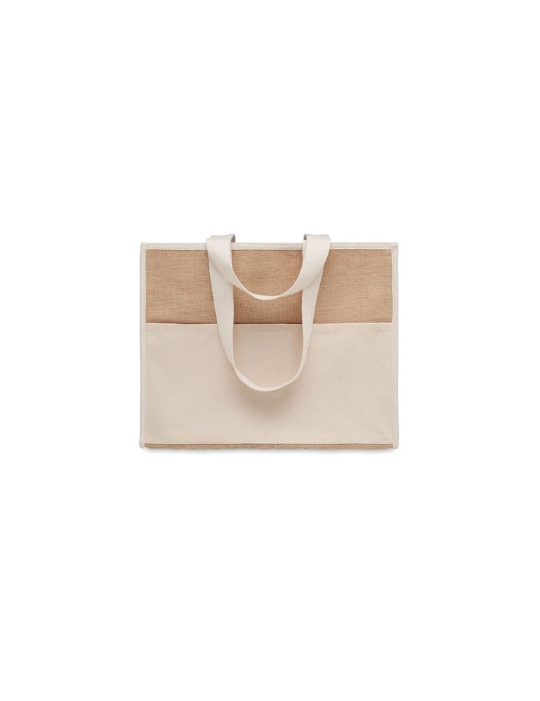 Sac shopping  en jute | Personnalisée pas cher CAMPO DE GELI