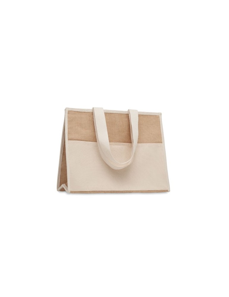 Sac shopping  en jute | Personnalisée pas cher CAMPO DE GELI