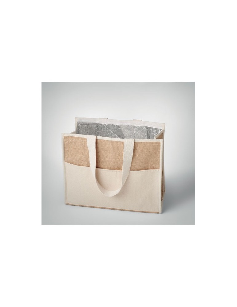 Sac shopping  en jute | Personnalisée pas cher CAMPO DE GELI