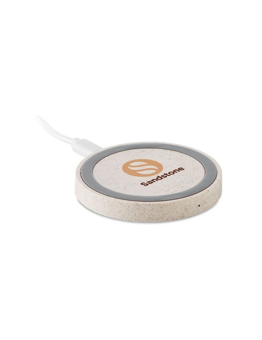 Chargeur  sans fil personnalisable - PLATO+ - Objet publicitaire